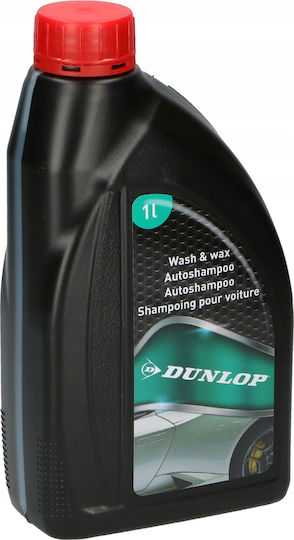 Dunlop Wash & Wax Autoshampoo With Wax 1lt