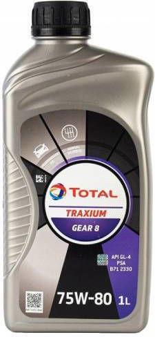 Total Traxium Gear 8 Autoöl Für Automatikgetriebe & Manuelles Getriebe 75W-80 1lt