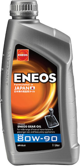 Eneos Gear Oil Automotive Transmission Fluid for Differential 80W-90 1L