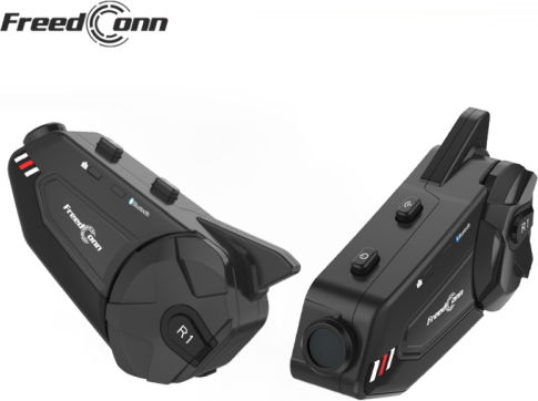 FreedConn R1 Plus E Single Intercom for Riding Helmet with