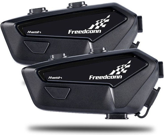 FreedConn FX Pro V2 Μονή Ενδοεπικοινωνία για Κράνος Μηχανής με Bluetooth