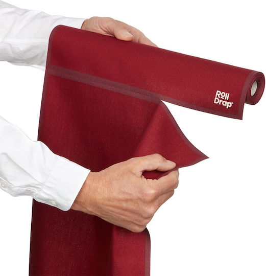 Ρολό 10 Πολυχρηστικών Πανιών 100% Βαμβάκι Roll Drap 40x64cm Μπορντό Προκομμένα Τεμάχια Roll Drap Ρο-πε-18 00036773