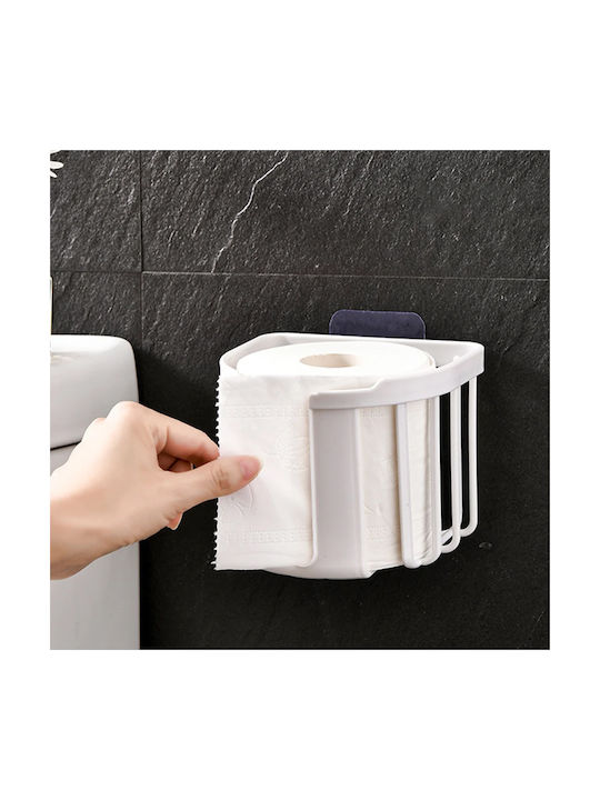Home Use Επιτοίχια Χαρτοθήκη Πλαστική Λευκή 5210131121290
