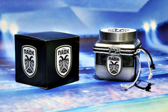 Aromatische PAOK Kerze im quadratischen Glas 400 430g