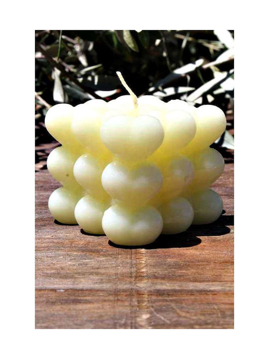 Wachs-Bubble-Herz 6 * 5,5 cm