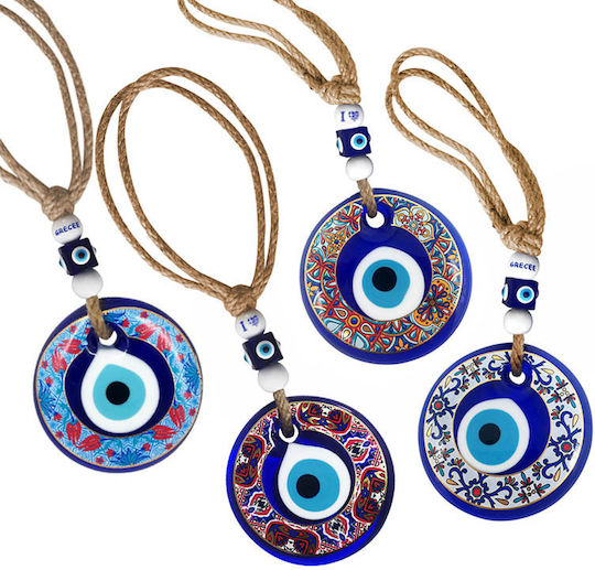 Yakamoz Hanging Eye Charm Made of Glass