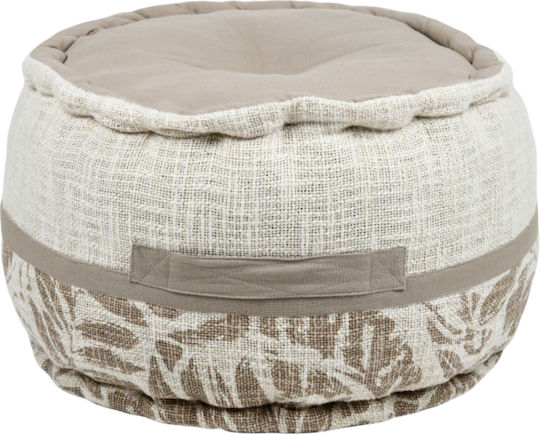 Πουφ Φ40x30 S-f Hemera Taupe C8d388001 Φ40x30