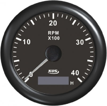 Eval 4000RPM Digital Hourmeter Boat Multi-Indicator Measurement Instrument