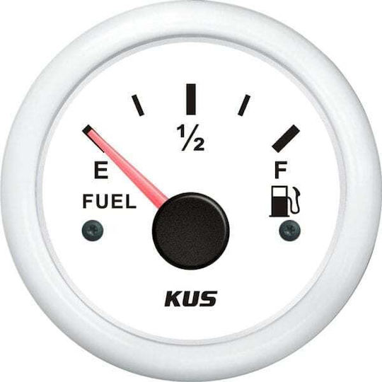 Eval Instrument De Măsurare A Nivelului Combustibilului Pentru Barcă Indicator De Motorină-Benzină Alb