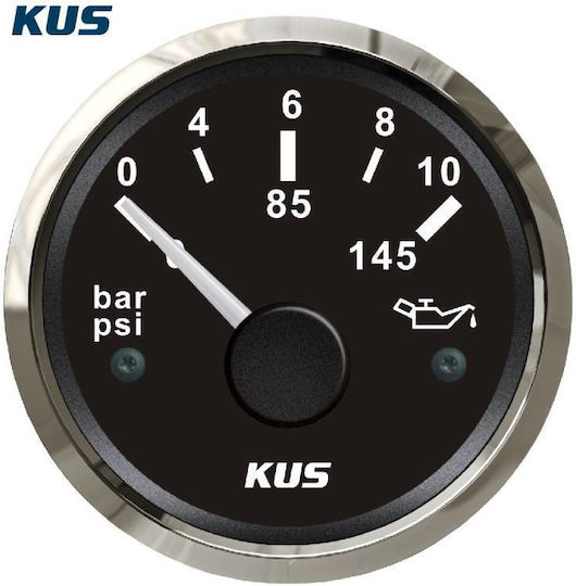 Eval Boat Navigation Instruments & Gauges Oil Pressure Gauge Oil Pressure Indicator 10Bar