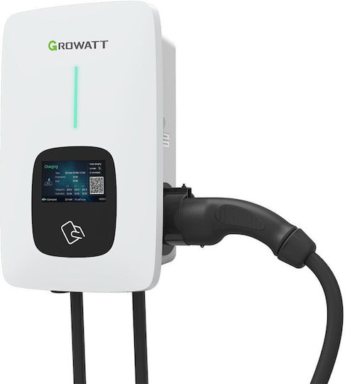 Growatt Wall Mounted 22kW Charging Station Type 2 (22AS-P-V1)