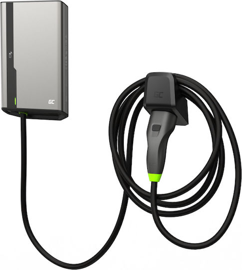 Green Cell Wall Mounted Three-Phase 22kW Charging Station with Built-in Cable Type 2 (EVGC021B2250)