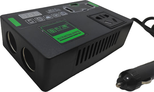 Car Inverter Modified Sinewave for 12V DC with 4xUSB
