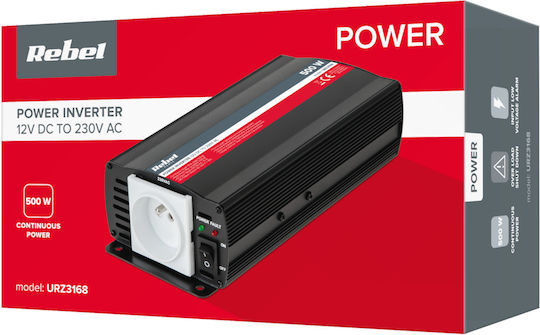 Kemot Invertor Auto Modificat Sine Wave 500W pentru Convertirea 12V DC în 230V AC