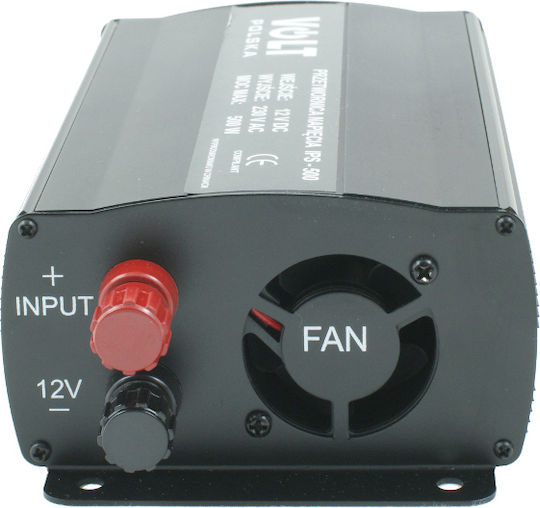 Volt Polska IPS-500 Car Inverter Modified Sinewave 500W for 12V DC