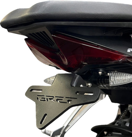 Gref Innovation Foldable Motorcycle License Plate Holder