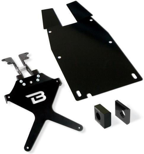 Barracuda Foldable Motorcycle License Plate Holder