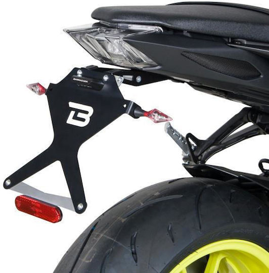 Barracuda Foldable Motorcycle License Plate Holder