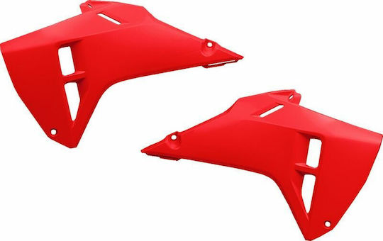 UFO Motorcycle Frame Protectors Red