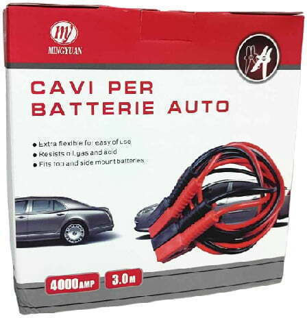 Factory Car Jumper Cables 4000A 2m