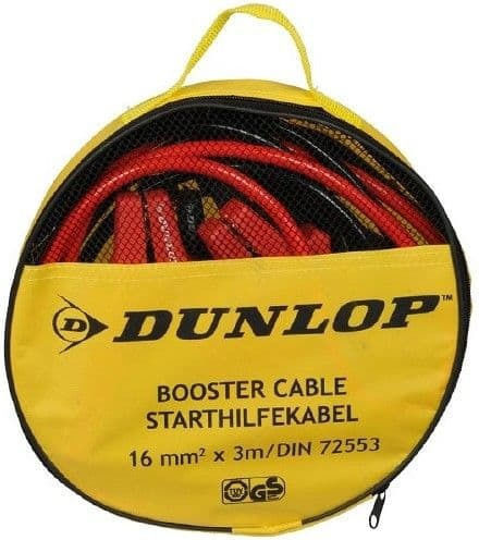 Dunlop Καλώδια за стартиране на автомобилна батерия 220Спецификация 3м