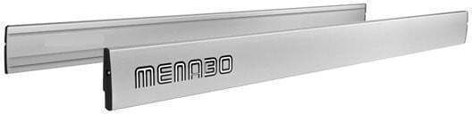 Menabo Traverse bară de mașină Bare laterale din aluminiu de 140 cm pentru barele de vehicule comerciale 2buc