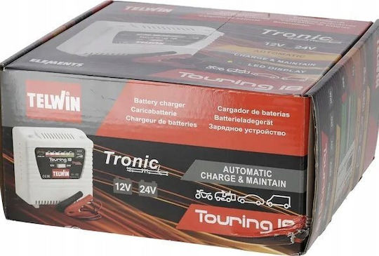 Telwin Touring 18 Car Battery Charger 12/24V 12/24V