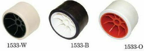 Eval Roller for Trailer 110x68x17mm White