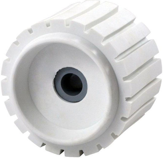 Eval Rolle für Trailer Seitlich 100x80x17mm Weiß