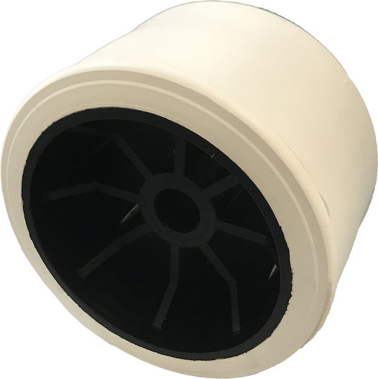Eval Roller for Trailer 110x68x17mm White