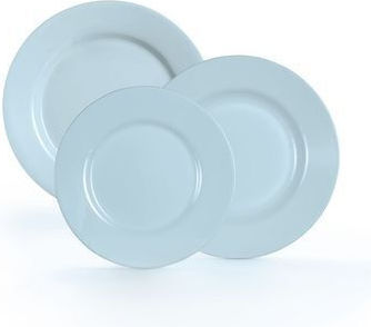 Luminarc Blue Porcelain Dinnerware Set 18pcs