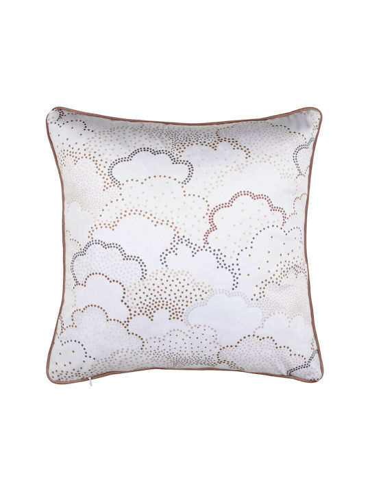 Decorative Double-Sided Pillow 40x40 S-f Gabin Blanc C0d324005 40x40