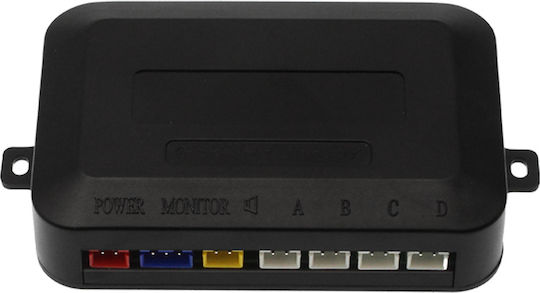 Car Parking System with Screen and 4 Sensors in Black Color