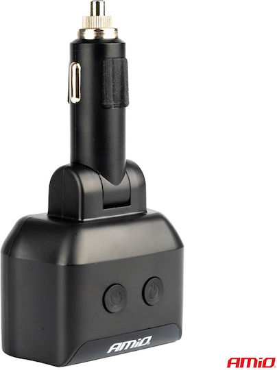 AMiO Car Cigarette Lighter Adapter 12V - 24V