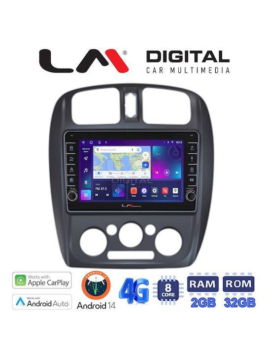 LM Digital Автомобилна Аудио Система (Блутут/USB/WiFi/GPS/Apple-Carplay/Android-Auto)