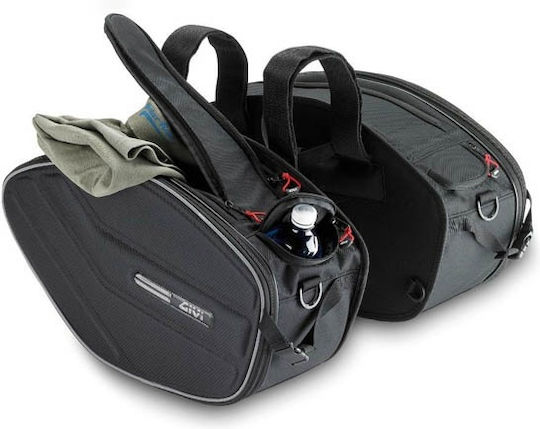 Givi Easy Range Σετ Πλαϊνές Βαλίτσες Μοτοσυκλέτας 30lt σε Μαύρο Χρώμα