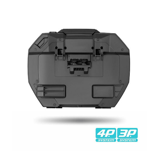 Shad Sh38x Σετ Πλαϊνές Βαλίτσες Μοτοσυκλέτας 38lt σε Μαύρο Χρώμα
