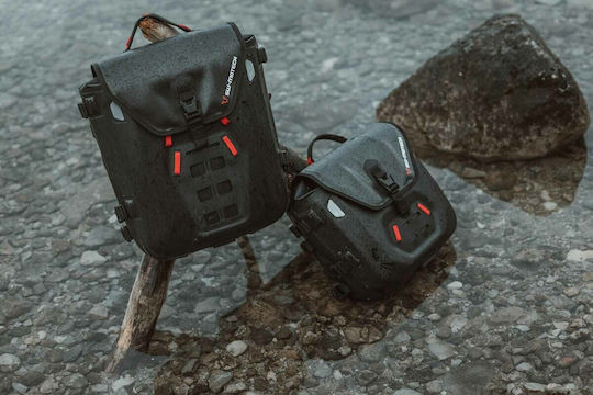 SW-Motech Motorcycle Saddle Side Bag Left in Black Colour