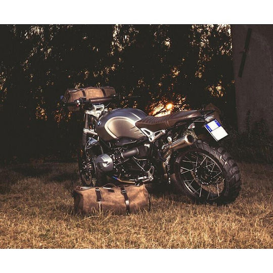 Unit Garage Schwanztasche Motorrad-Softtasche 43Es in Grün Farbe