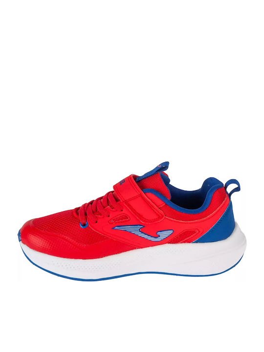 Ferro Jr Kids Sneakers with Scratch Red