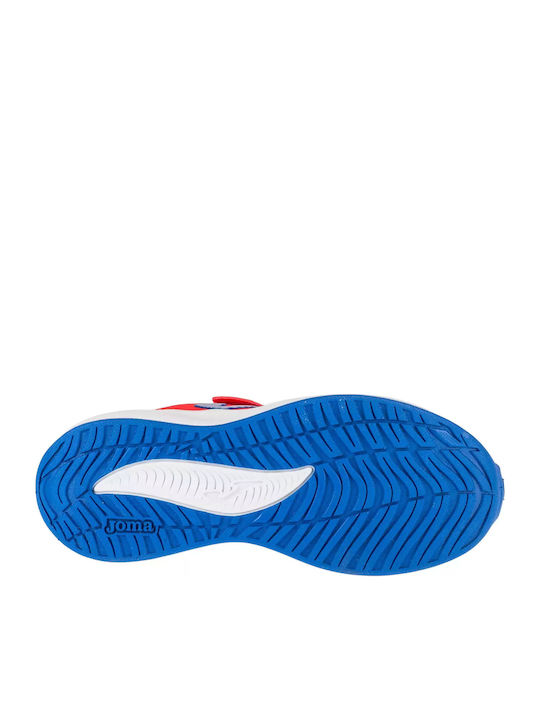 Ferro Jr Kids Sneakers with Scratch Red