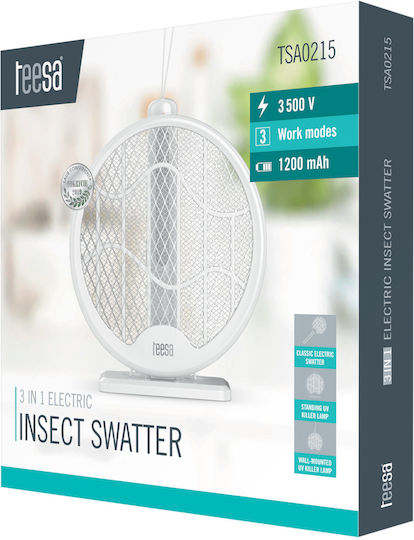 Teesa Ηλεκτρική Ρακέτα Εντόμων 3W TSA0215