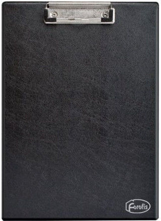 Forofis Clipboard with Clamp Conference for Paper A4 Black 1pcs