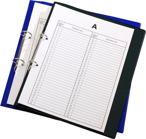 Biurfol Clipboard for Paper A4 Burgundy 1pcs