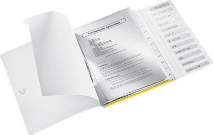 Leitz Clipboard for Paper A4 Yellow 1pcs