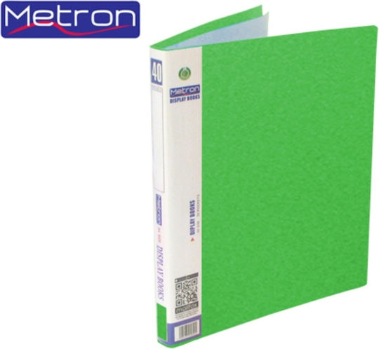 Metron A4 40-Position Fun Lime Clipboard