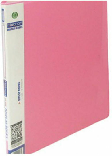 Metron Fun A4 10-Compartment Pastel Pink Clipboard