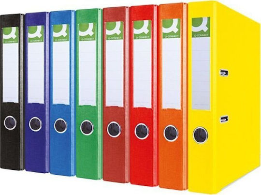 Q-Connect Mappe mit 2 Ringen für Papier A4 Orange 1Stück