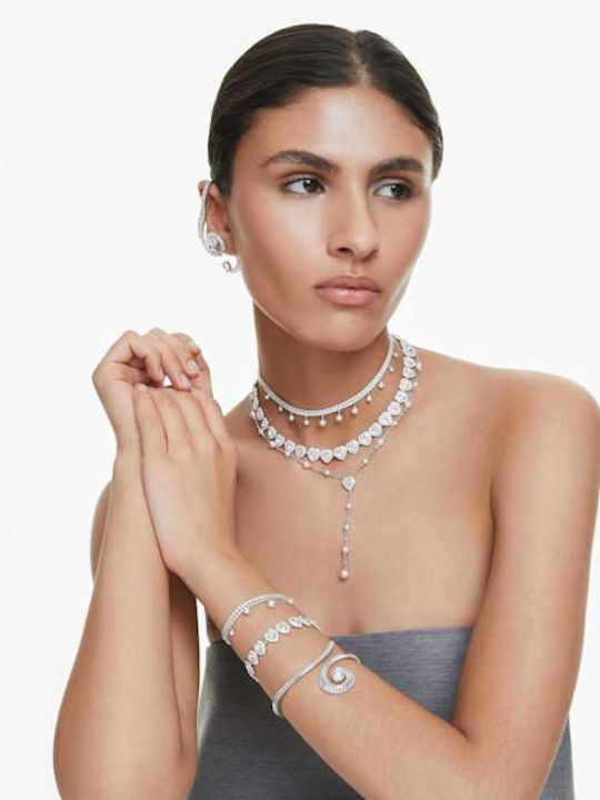 Swarovski x Ariana Grande Tennis Γυναικείο Βραχιόλι Ριβιέρα 21.8cm