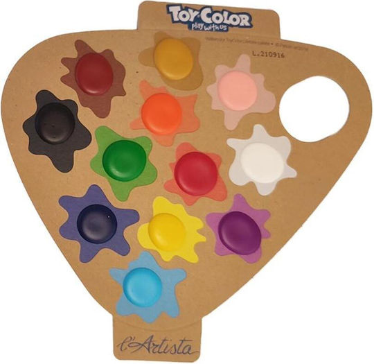 Toy Color Set Acuarele Multicolore 12buc